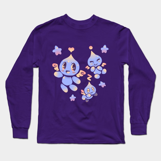 Cute Chaos Long Sleeve T-Shirt by TechraNova